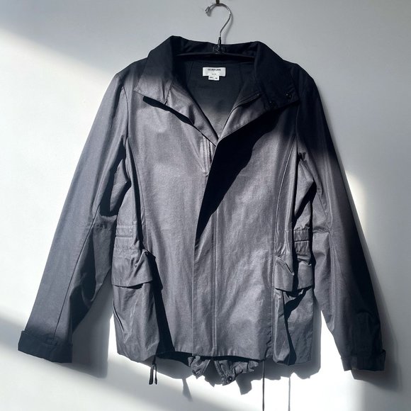 Leather Jacket Helmut Lang Windbreaker HELMUT LANG SS1996 Zip Up